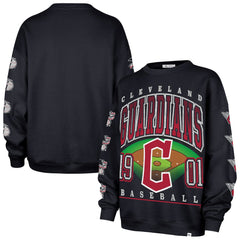 Cleveland Guardians '47 Women's Trendy Team Go Big Oversized Sweatshirt - MLB