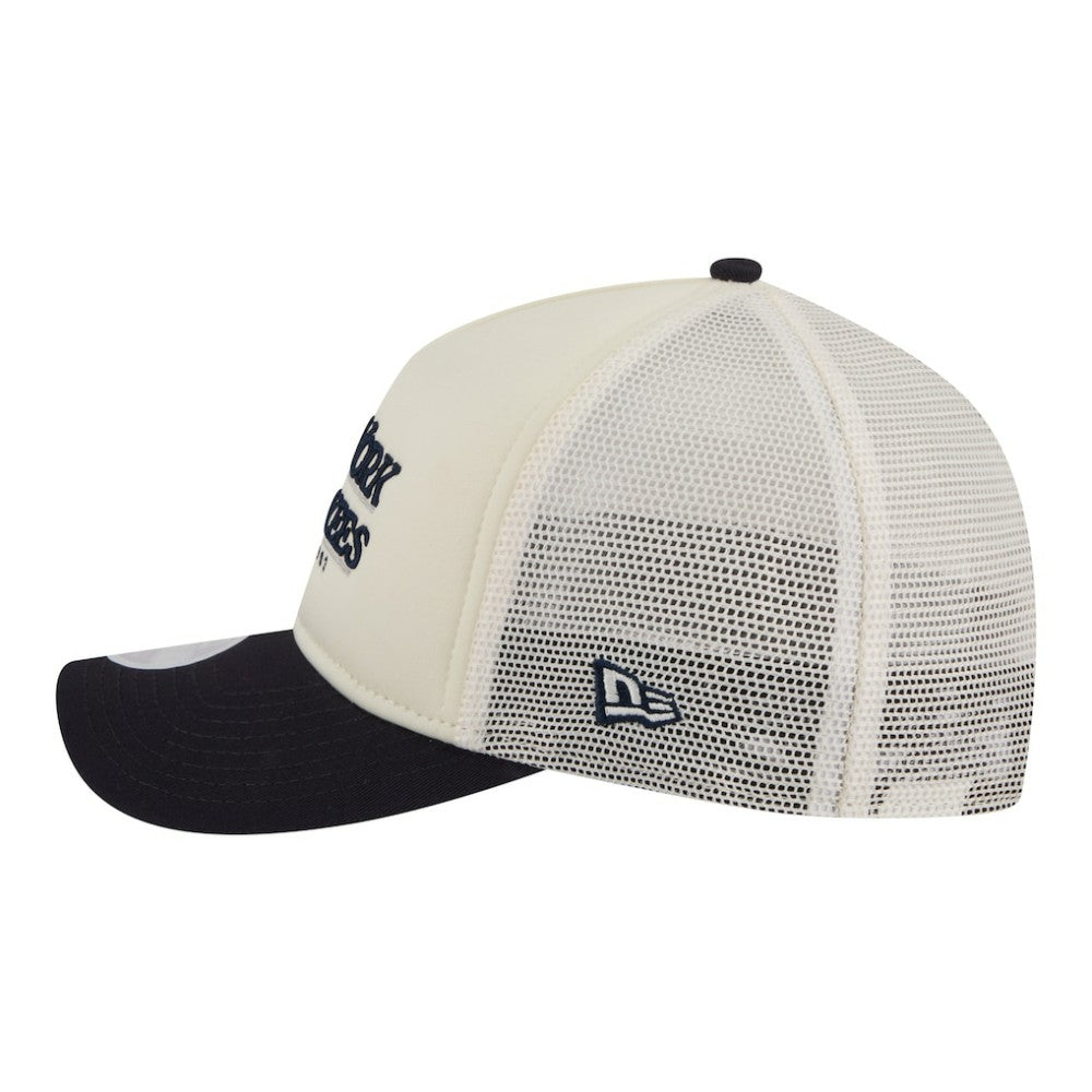 New York Yankees New Era Women's Retro 9FORTY M-Crown A-Frame Trucker Adjustable Hat - MLB