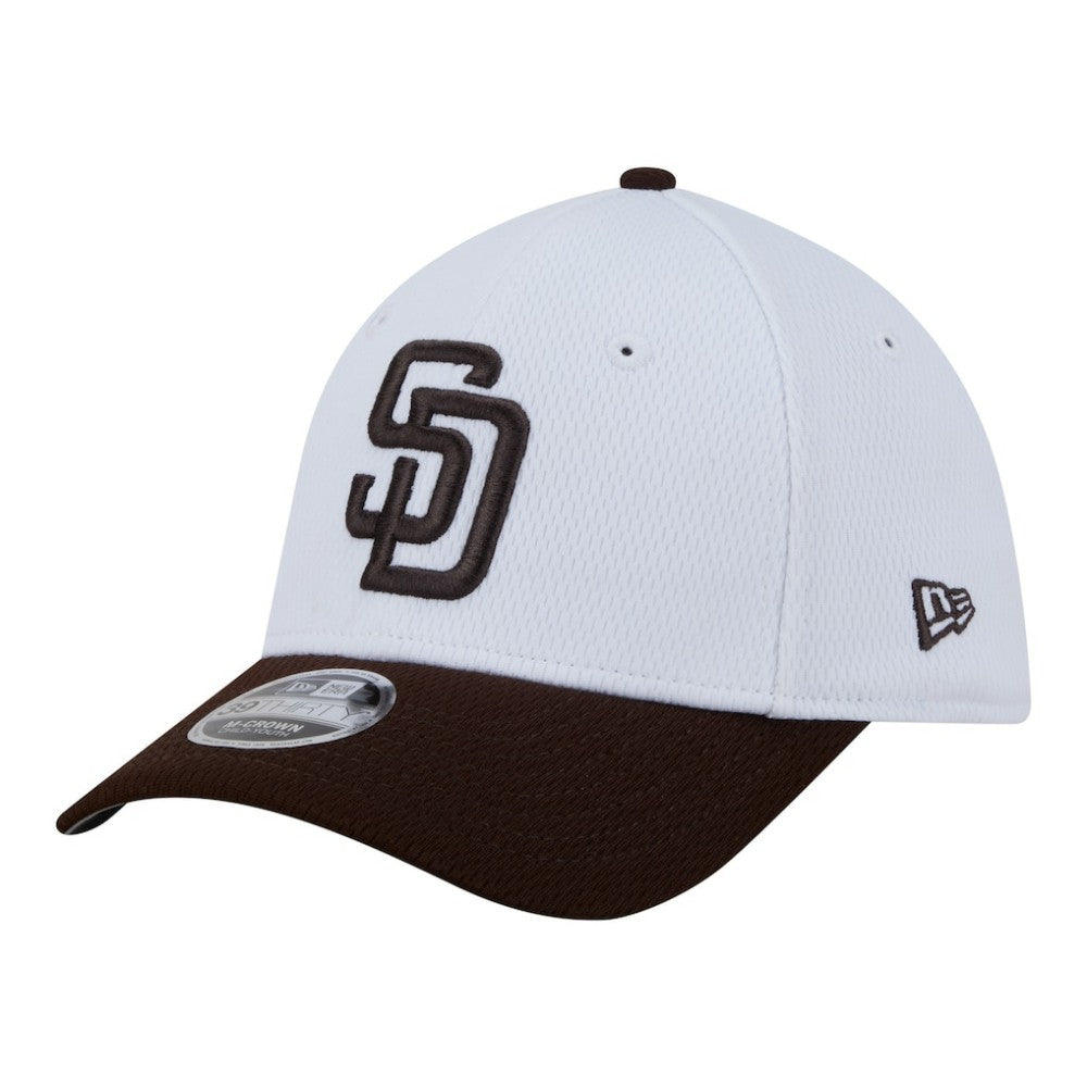 San Diego Padres New Era Youth Baseball 39THIRTY M-Crown Flex Hat - MLB