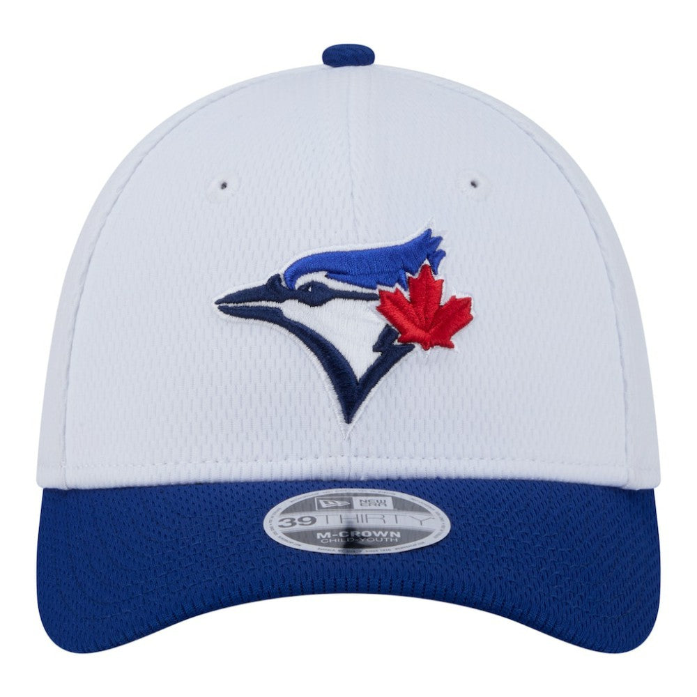 Toronto Blue Jays New Era Youth  Baseball 39THIRTY M-Crown Flex Hat - MLB