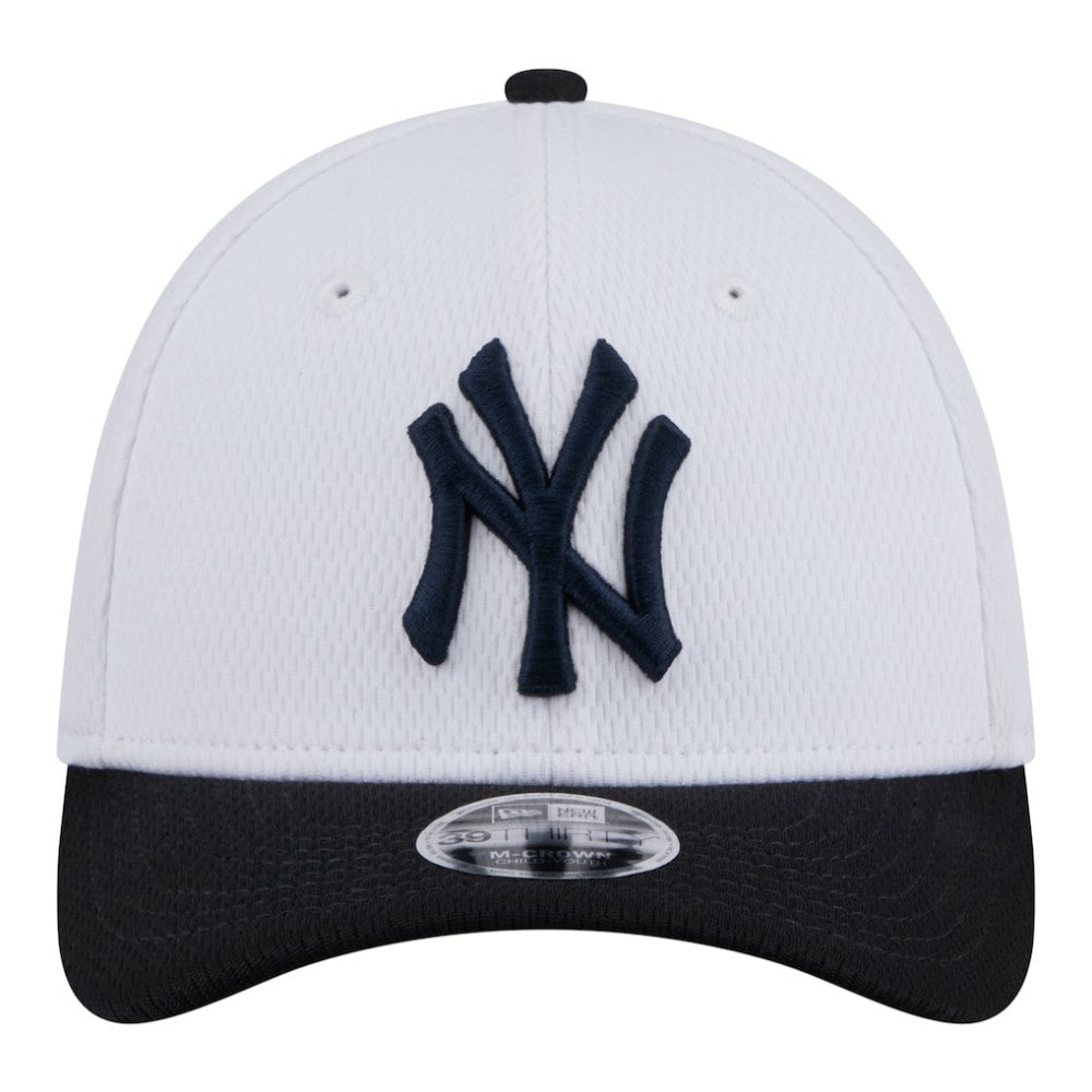 New York Yankees New Era Youth Baseball 39THIRTY M-Crown Flex Hat - MLB