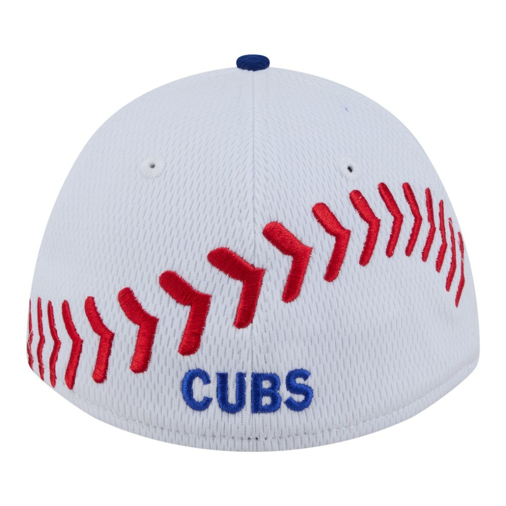Chicago Cubs New Era Youth Baseball 39THIRTY M-Crown Flex Hat - MLB