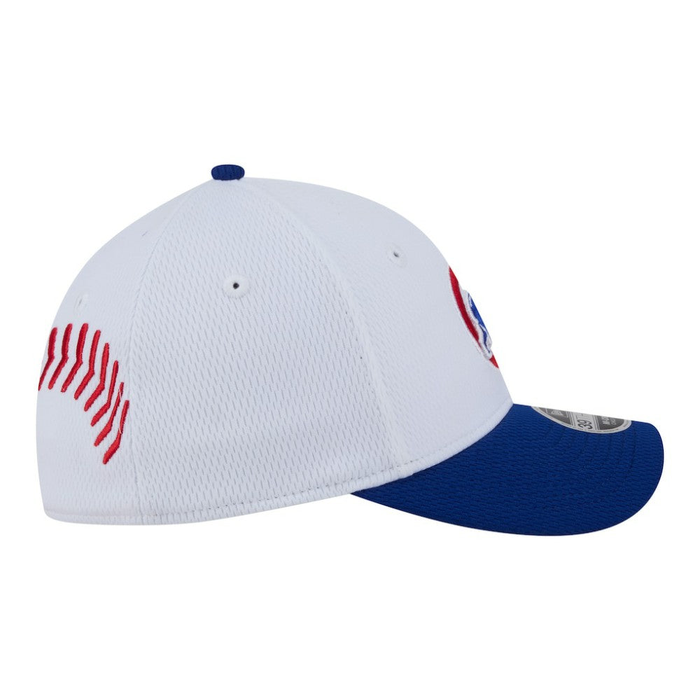 Chicago Cubs New Era Youth Baseball 39THIRTY M-Crown Flex Hat - MLB