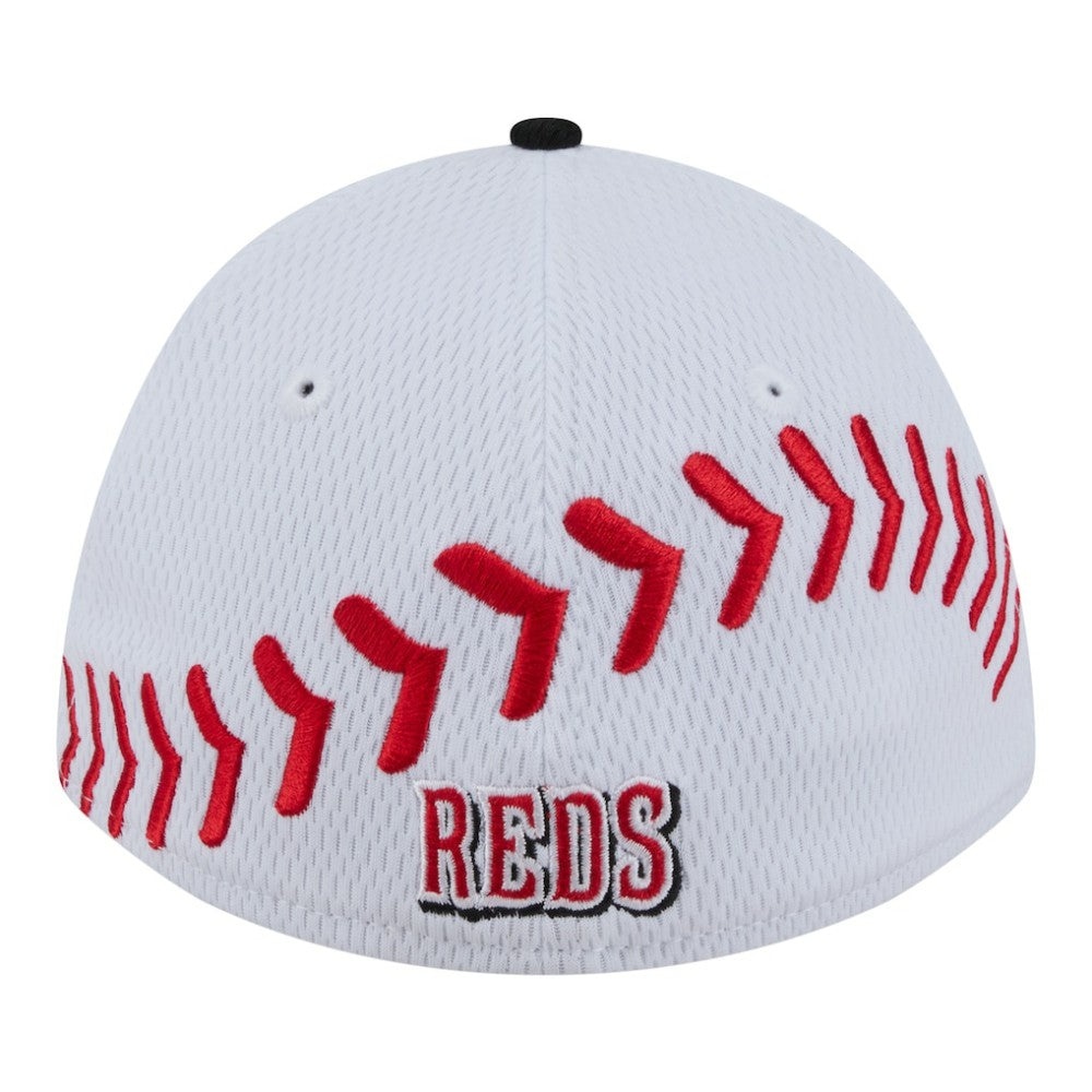 Cincinnati Reds New Era Youth Baseball 39THIRTY M-Crown Flex Hat - MLB
