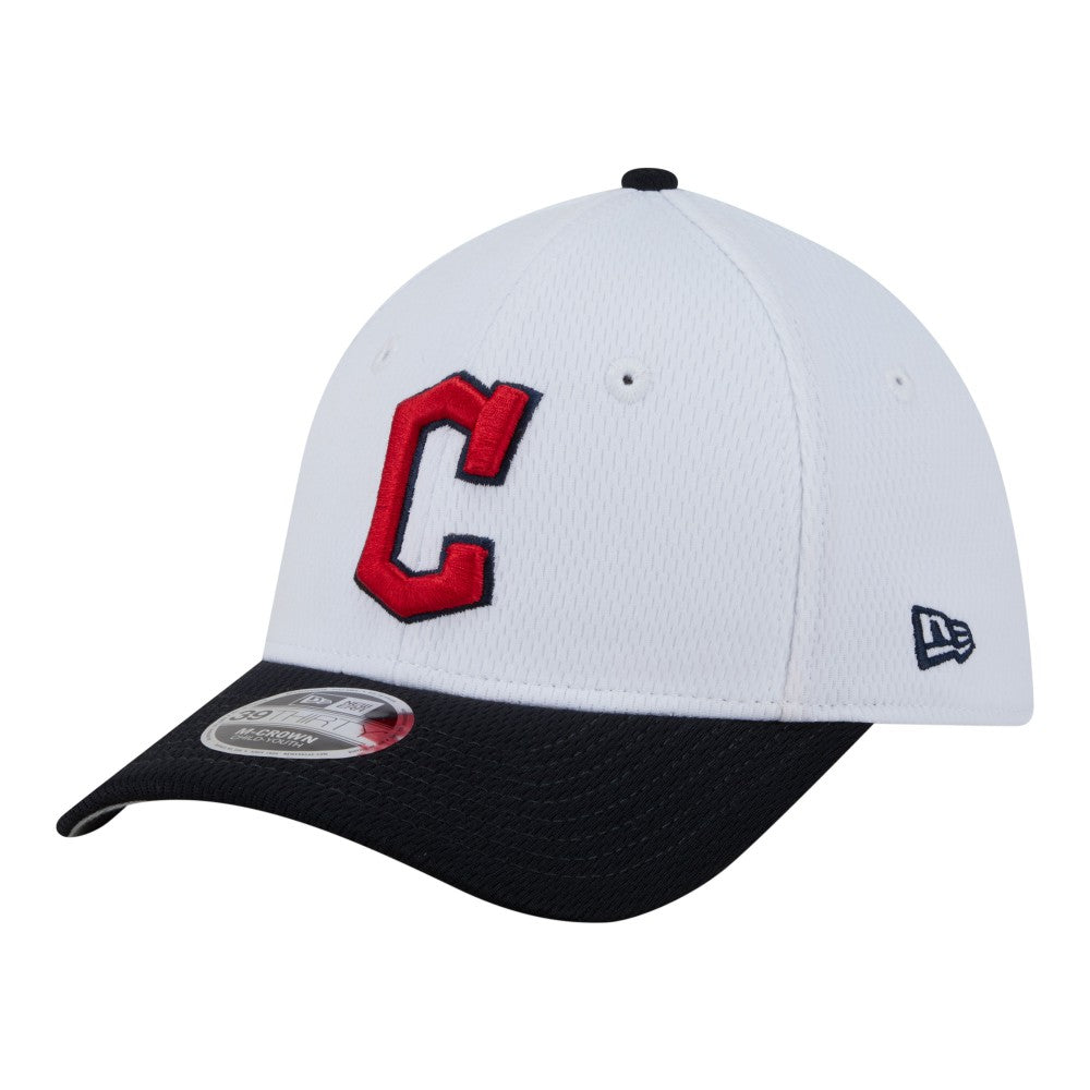 Cleveland Guardians New Era Youth Baseball 39THIRTY M-Crown Flex Hat - MLB
