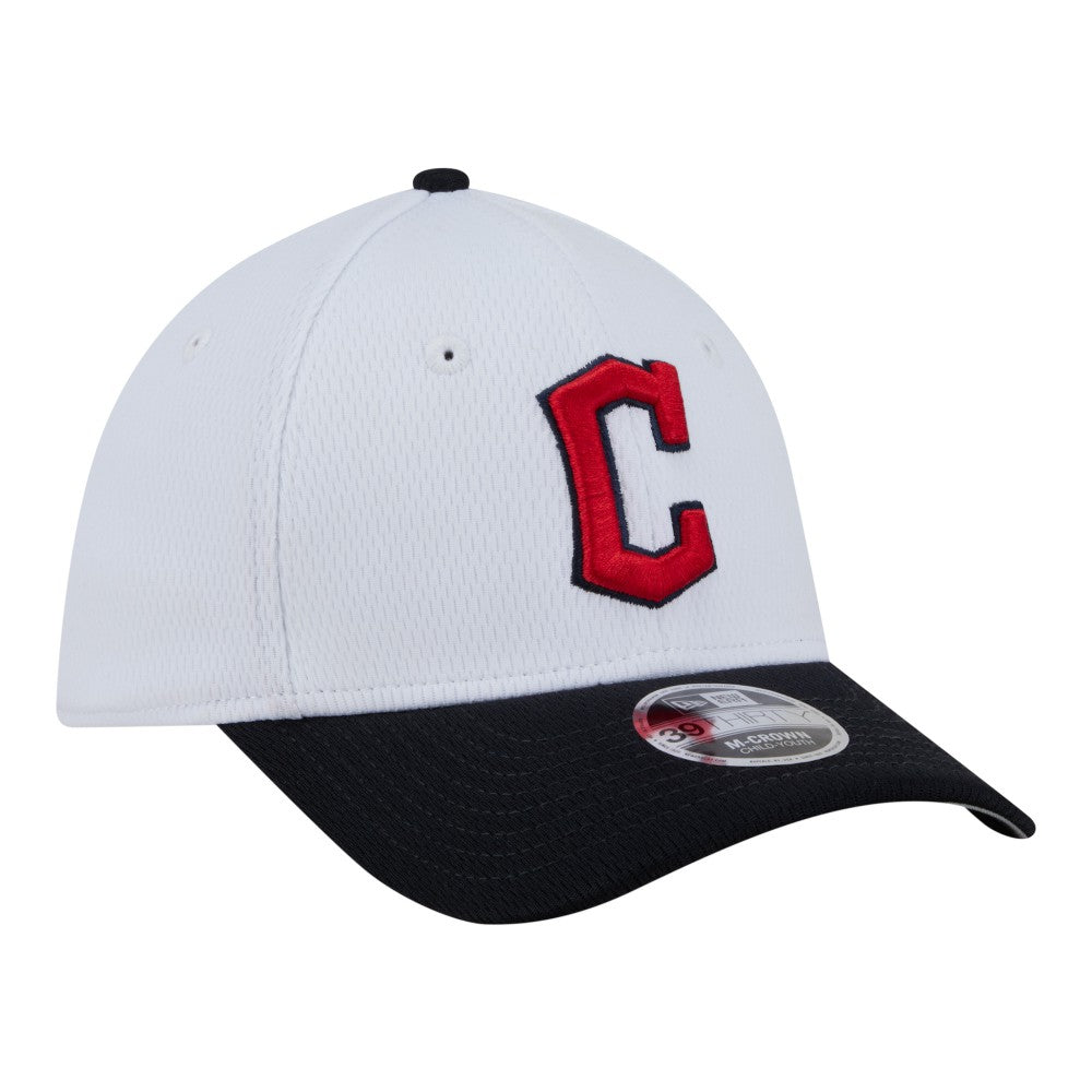Cleveland Guardians New Era Youth Baseball 39THIRTY M-Crown Flex Hat - MLB
