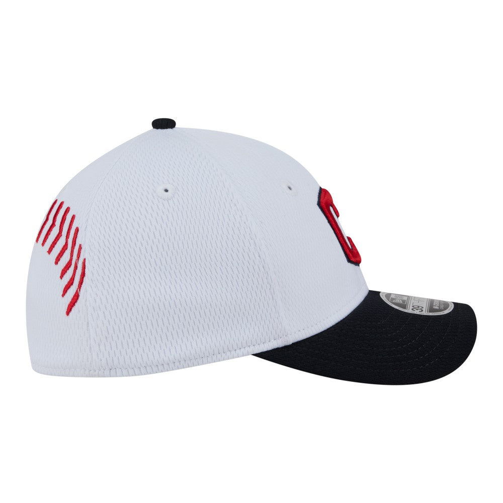 Cleveland Guardians New Era Youth Baseball 39THIRTY M-Crown Flex Hat - MLB