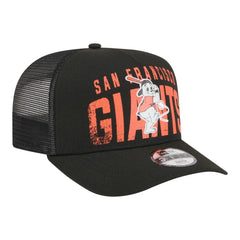 San Francisco Giants New Era Youth Logo Fade A-Frame 9FIFTY Snapback Hat - MLB