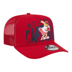 St. Louis Cardinals New Era Youth Logo Fade A-Frame 9FIFTY Snapback Hat - MLB