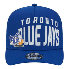 Toronto Blue Jays New Era Youth Logo Fade A-Frame 9FIFTY Snapback Hat - MLB