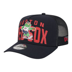 Boston Red Sox New Era Youth Logo Fade A-Frame 9FIFTY Snapback Hat - MLB