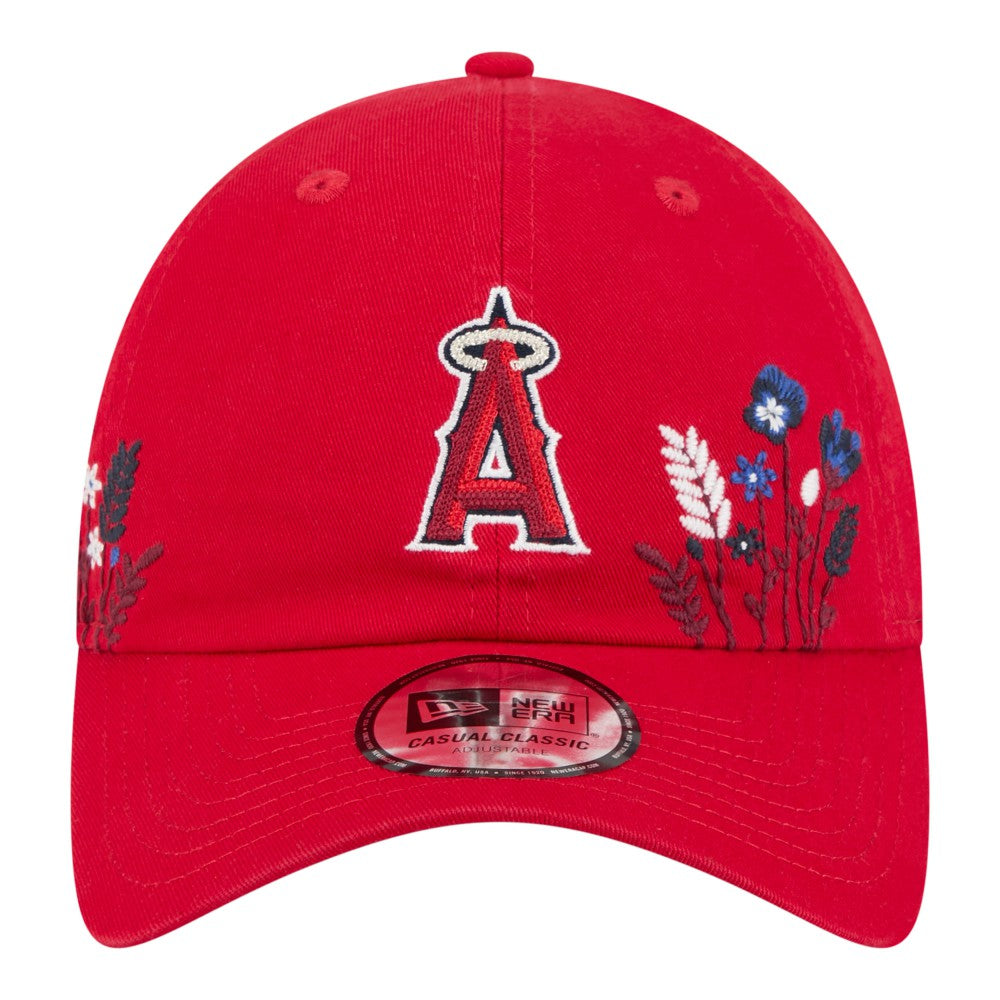 Los Angeles Angels New Era Women's Wildflower Casual Classic Adjustable Hat - MLB