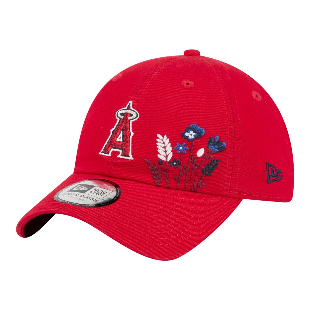 Los Angeles Angels New Era Women's Wildflower Casual Classic Adjustable Hat - MLB