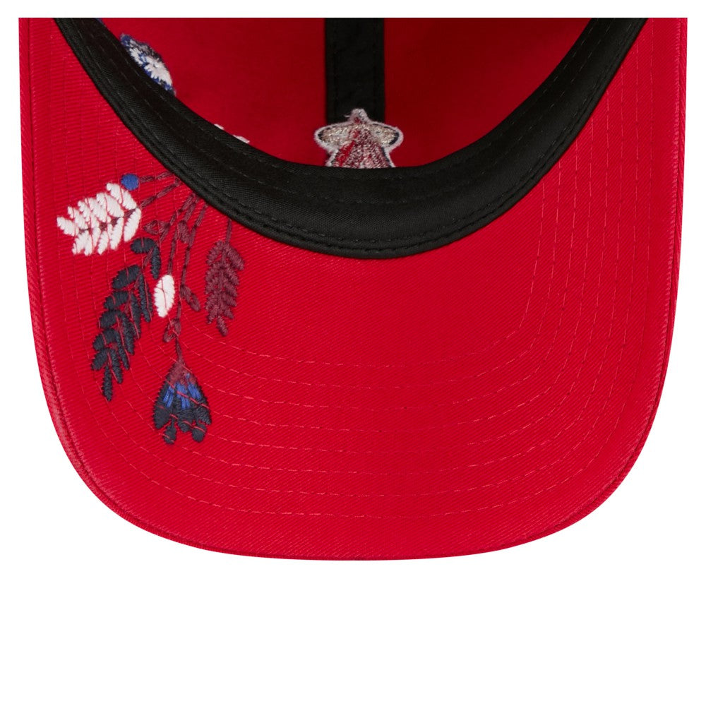 Los Angeles Angels New Era Women's Wildflower Casual Classic Adjustable Hat - MLB