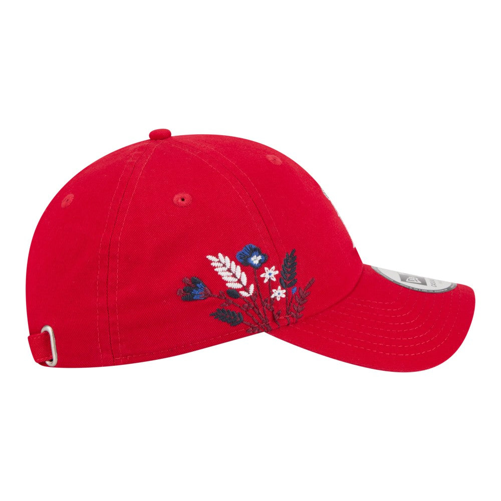 Los Angeles Angels New Era Women's Wildflower Casual Classic Adjustable Hat - MLB
