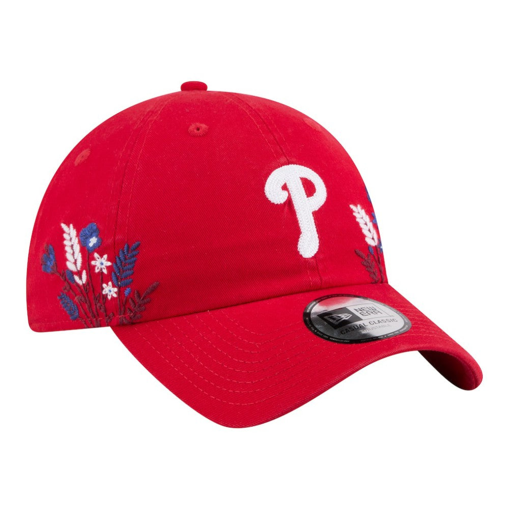 Philadelphia Phillies New Era Women's Wildflower Casual Classic Adjustable Hat - MLB