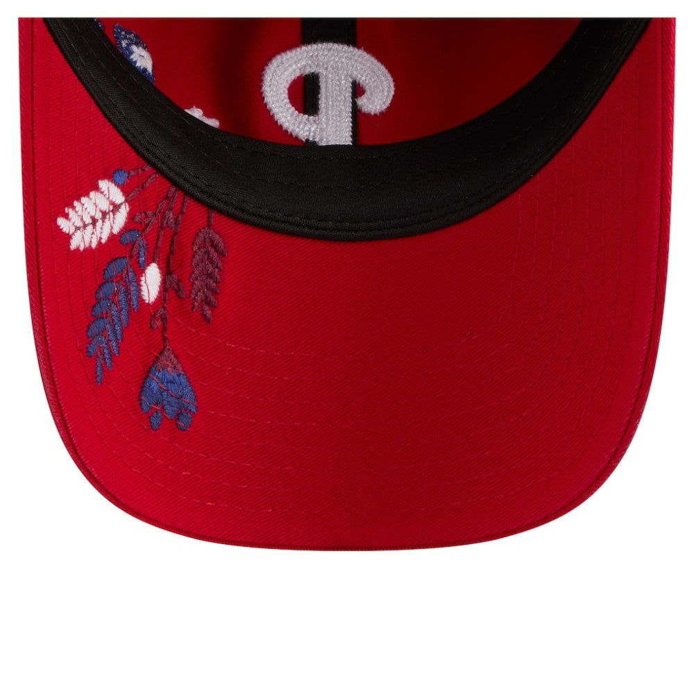 Philadelphia Phillies New Era Women's Wildflower Casual Classic Adjustable Hat - MLB