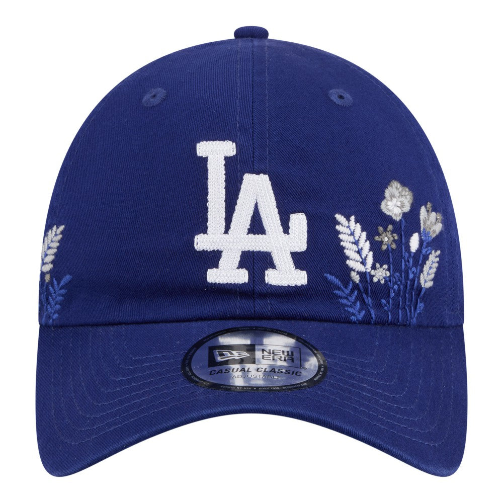 Los Angeles Dodgers New Era Women's Wildflower Casual Classic Adjustable Hat - MLB
