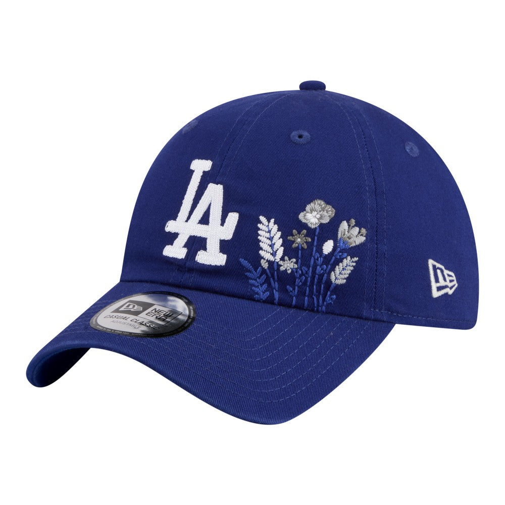 Los Angeles Dodgers New Era Women's Wildflower Casual Classic Adjustable Hat - MLB