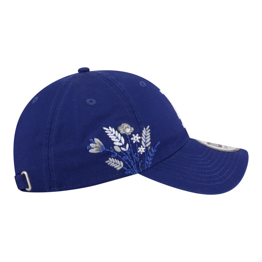Los Angeles Dodgers New Era Women's Wildflower Casual Classic Adjustable Hat - MLB