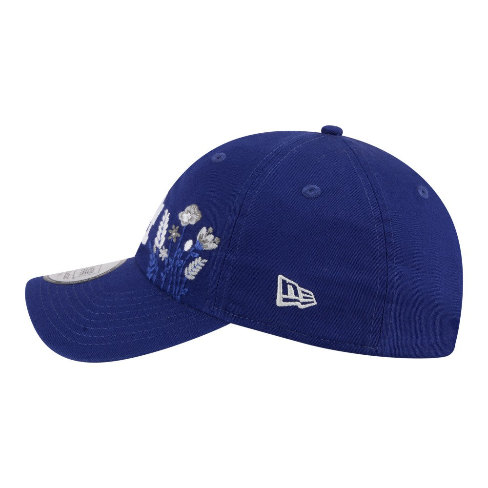 Los Angeles Dodgers New Era Women's Wildflower Casual Classic Adjustable Hat - MLB
