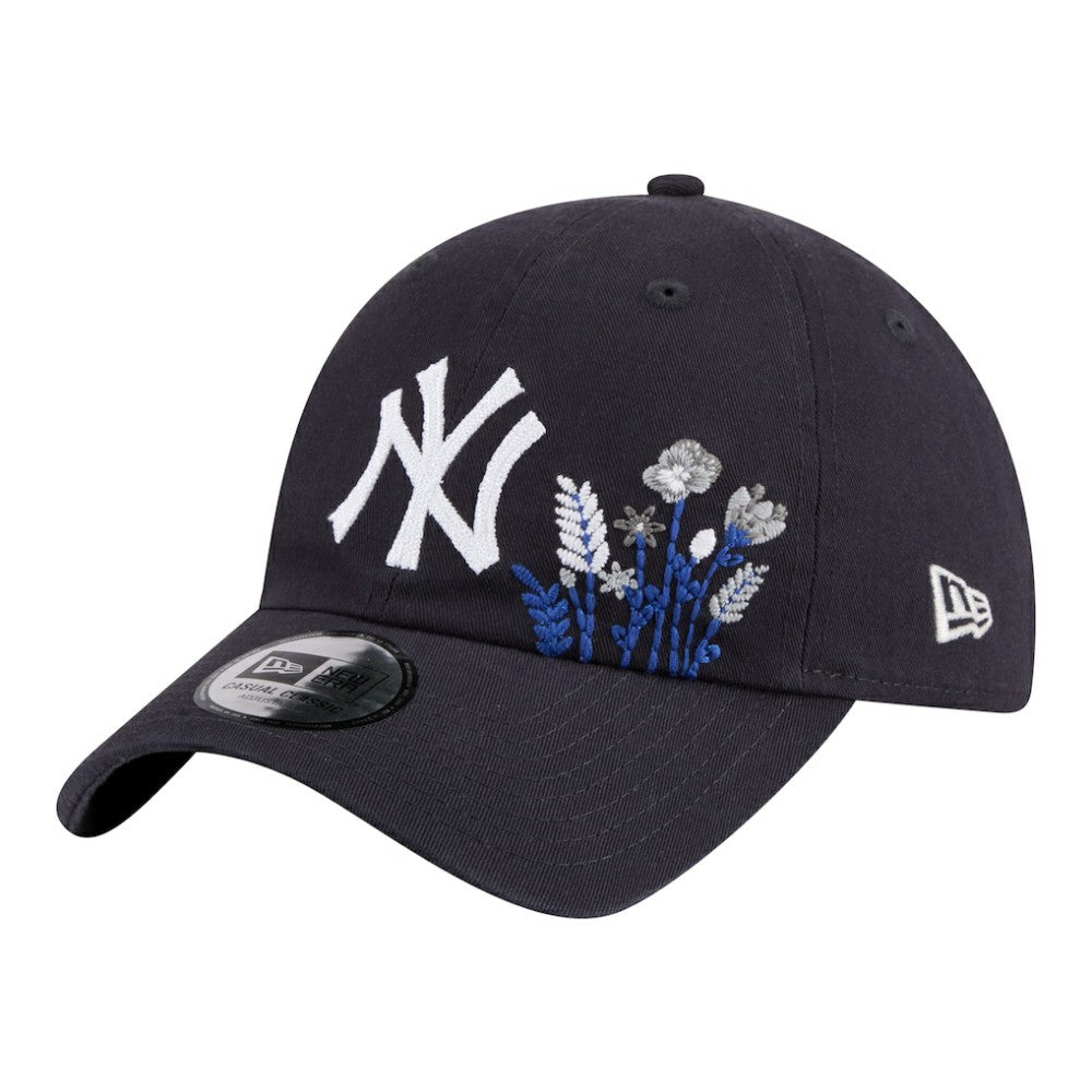 New York Yankees New Era Women's Wildflower Casual Classic Adjustable Hat - MLB
