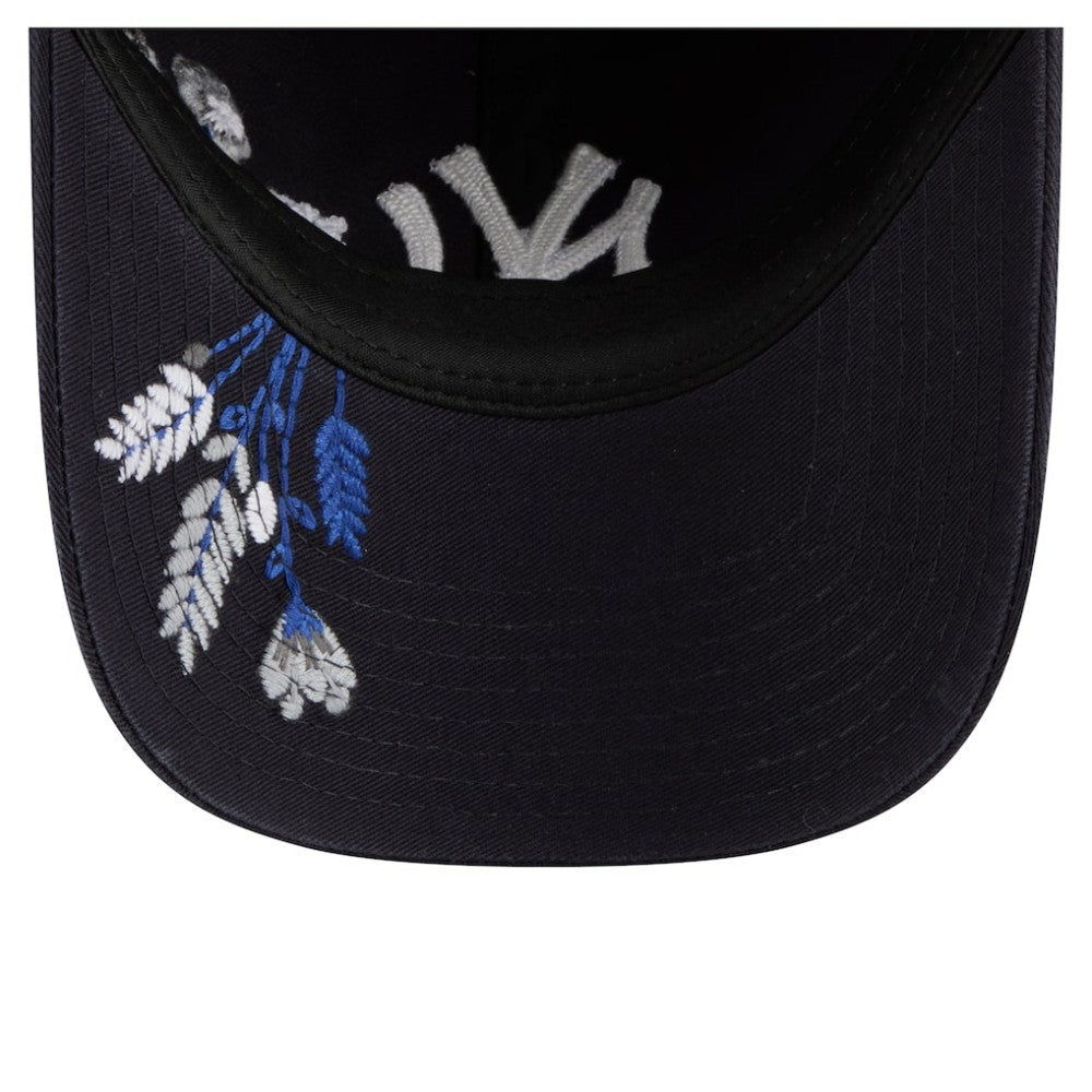 New York Yankees New Era Women's Wildflower Casual Classic Adjustable Hat - MLB