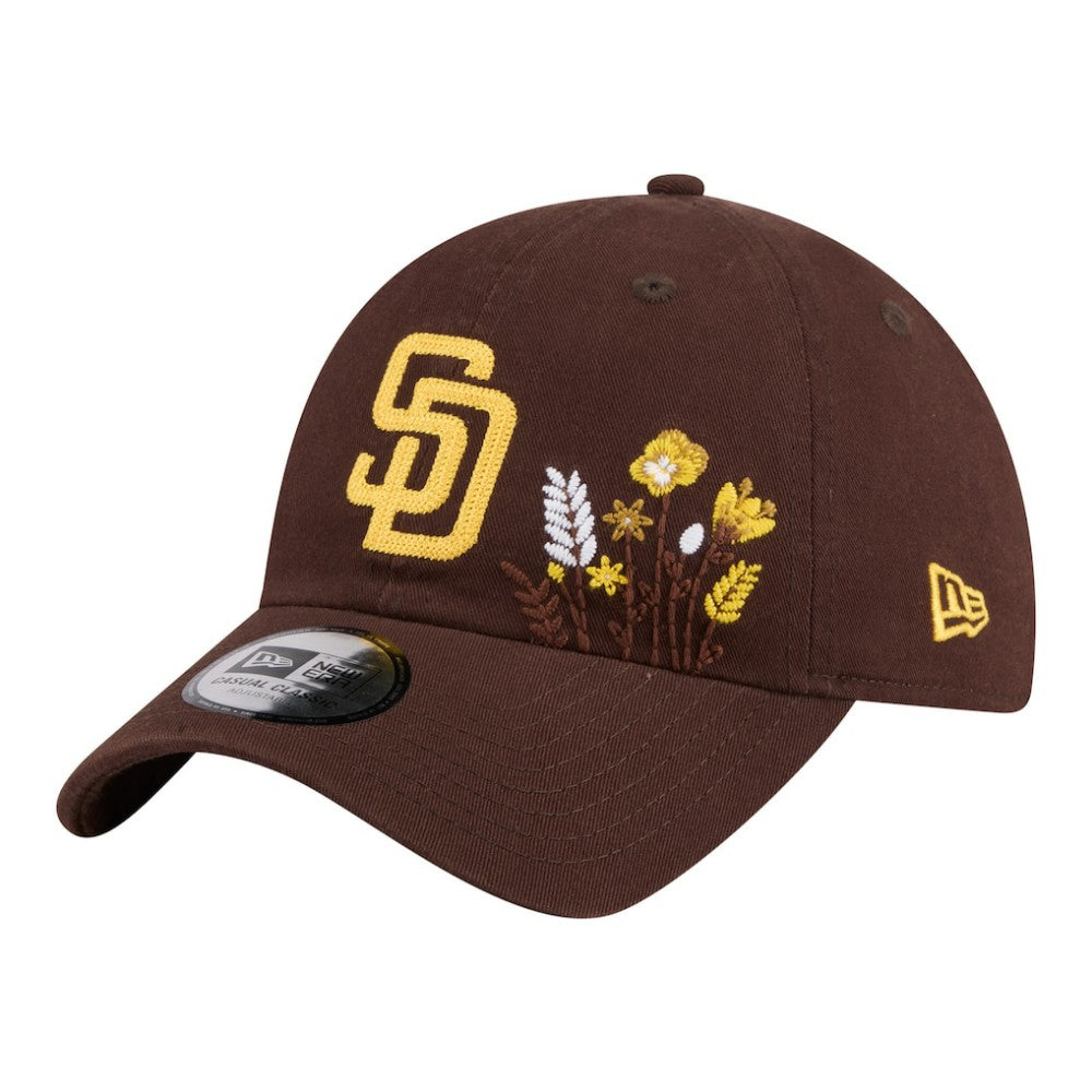 San Diego Padres New Era Women's Wildflower Casual Classic Adjustable Hat - MLB