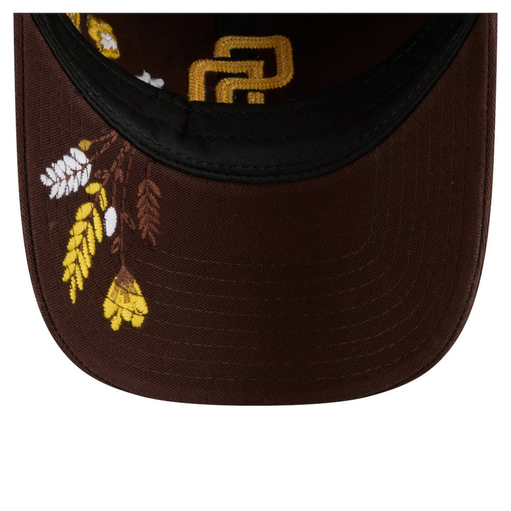 San Diego Padres New Era Women's Wildflower Casual Classic Adjustable Hat - MLB