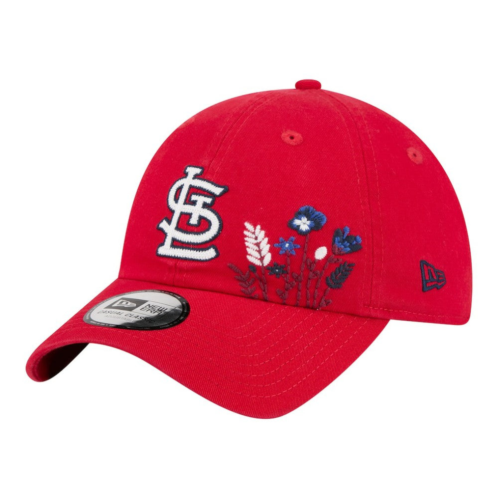 St. Louis Cardinals New Era Women's Wildflower Casual Classic Adjustable Hat - MLB