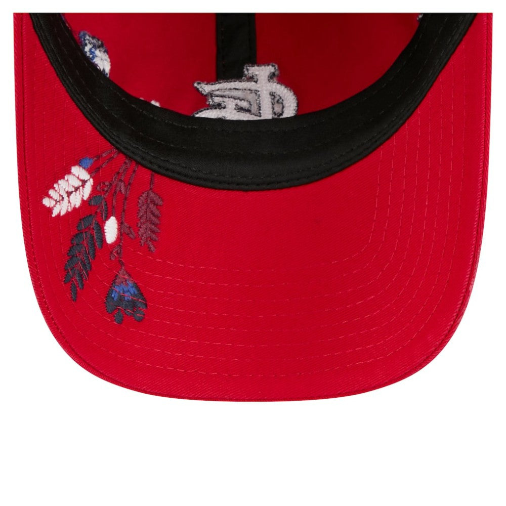 St. Louis Cardinals New Era Women's Wildflower Casual Classic Adjustable Hat - MLB