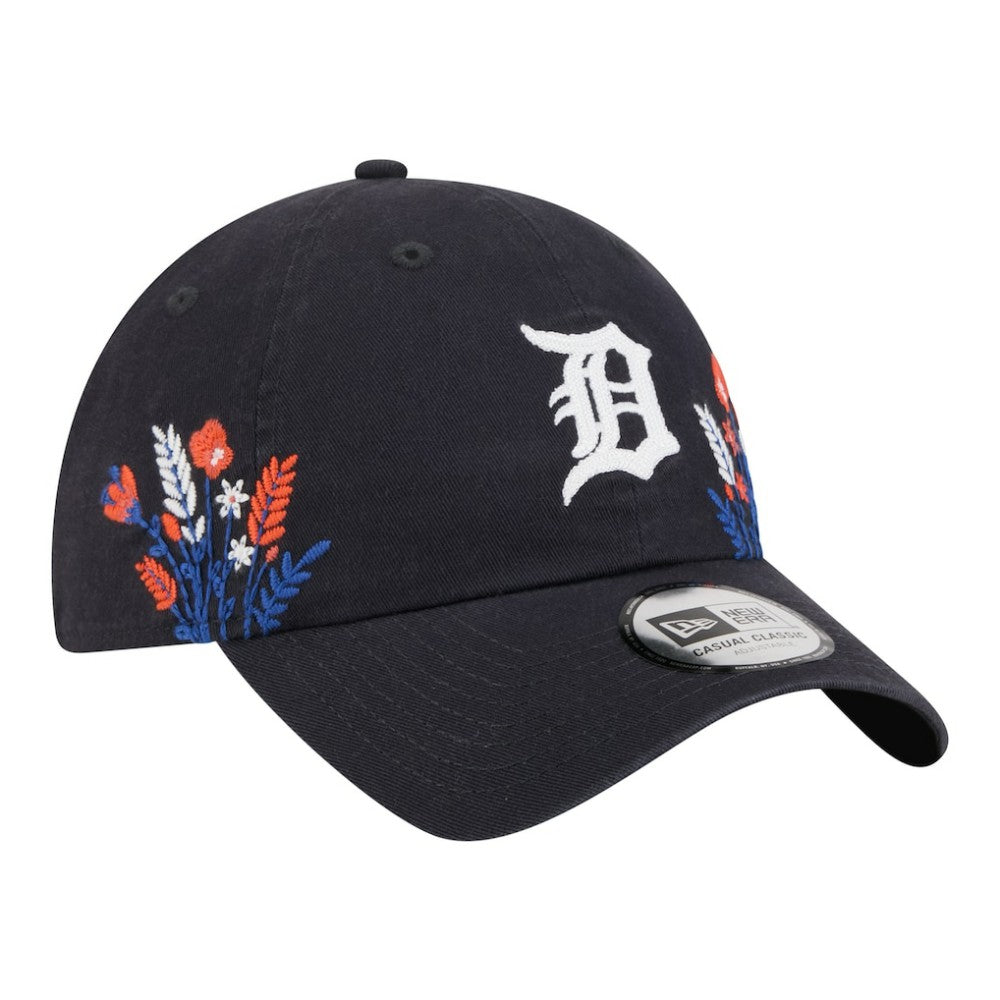 Detroit Tigers New Era Women's Wildflower Casual Classic Adjustable Hat - MLB