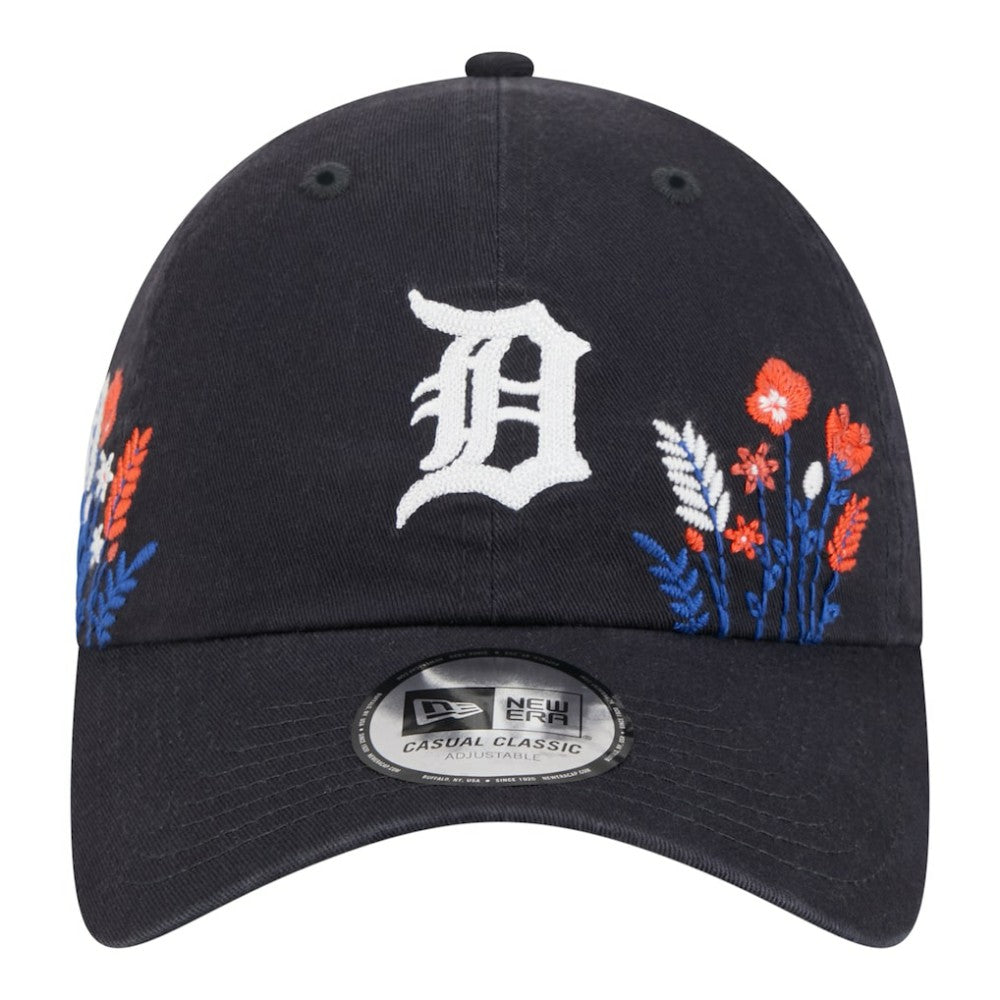 Detroit Tigers New Era Women's Wildflower Casual Classic Adjustable Hat - MLB
