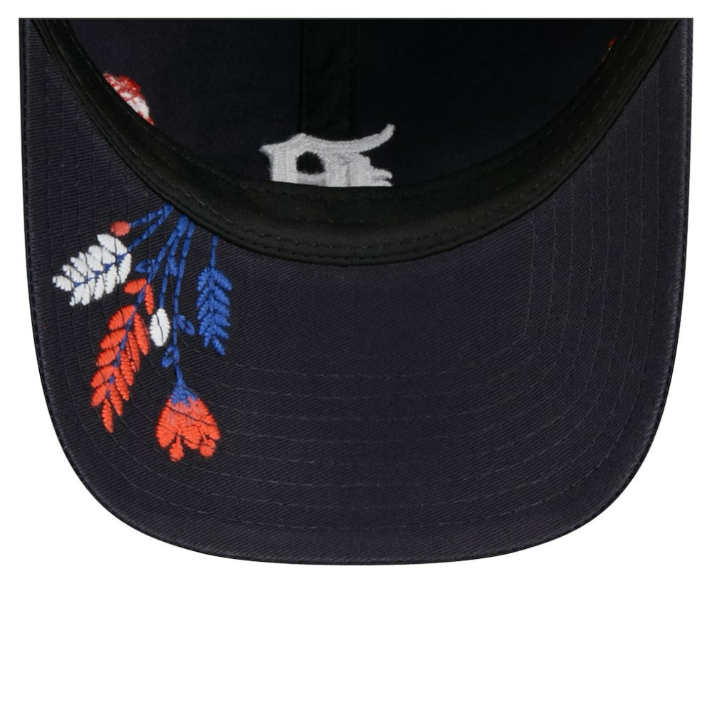 Detroit Tigers New Era Women's Wildflower Casual Classic Adjustable Hat - MLB
