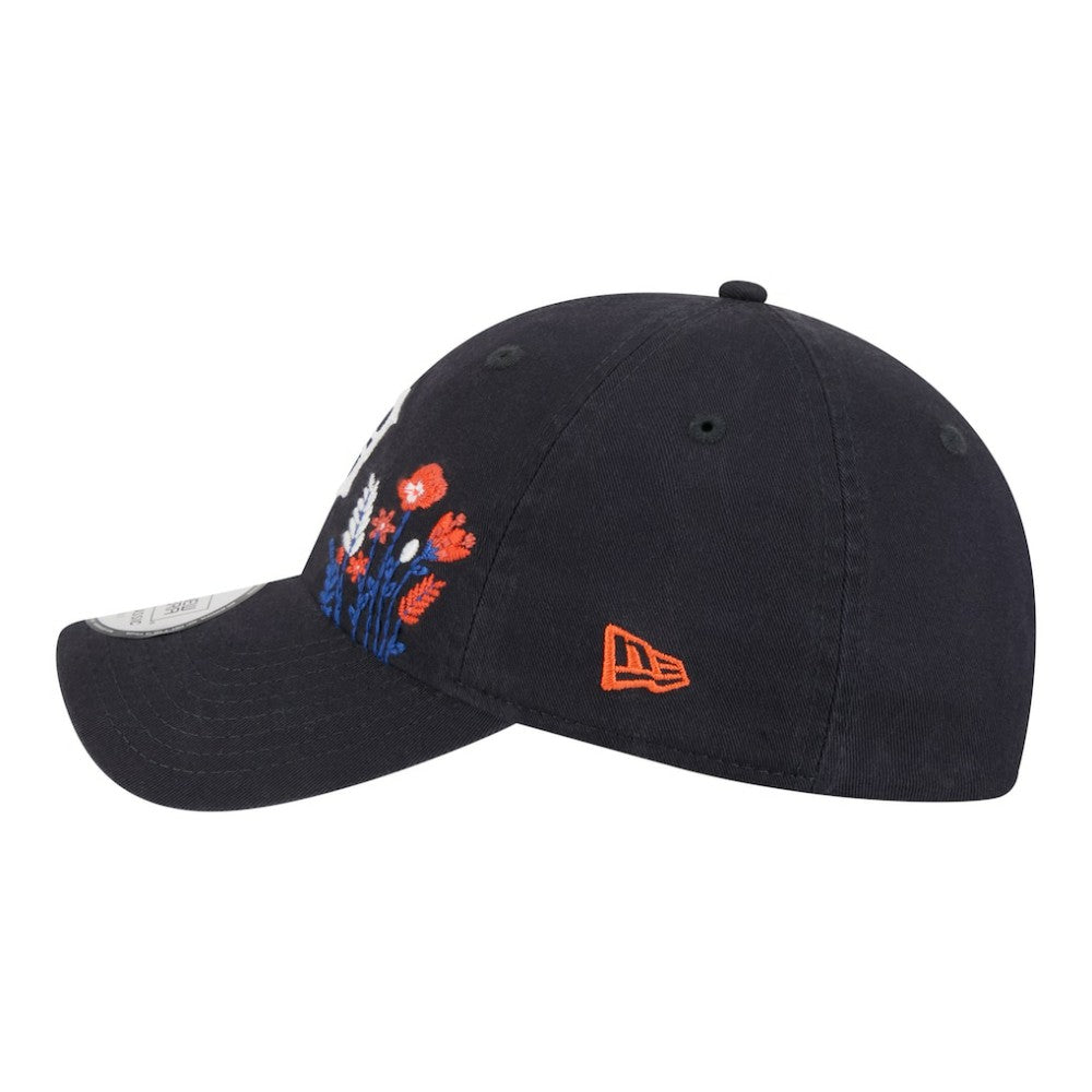 Detroit Tigers New Era Women's Wildflower Casual Classic Adjustable Hat - MLB