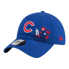 Chicago Cubs New Era Women's Wildflower Casual Classic Adjustable Hat - MLB