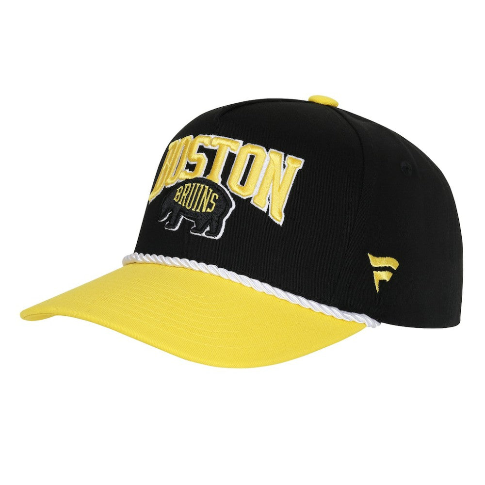 Boston Bruins Fanatics Youth 2026 NHL Stadium Series Team A-Frame Adjustable Hat - Black - NHL