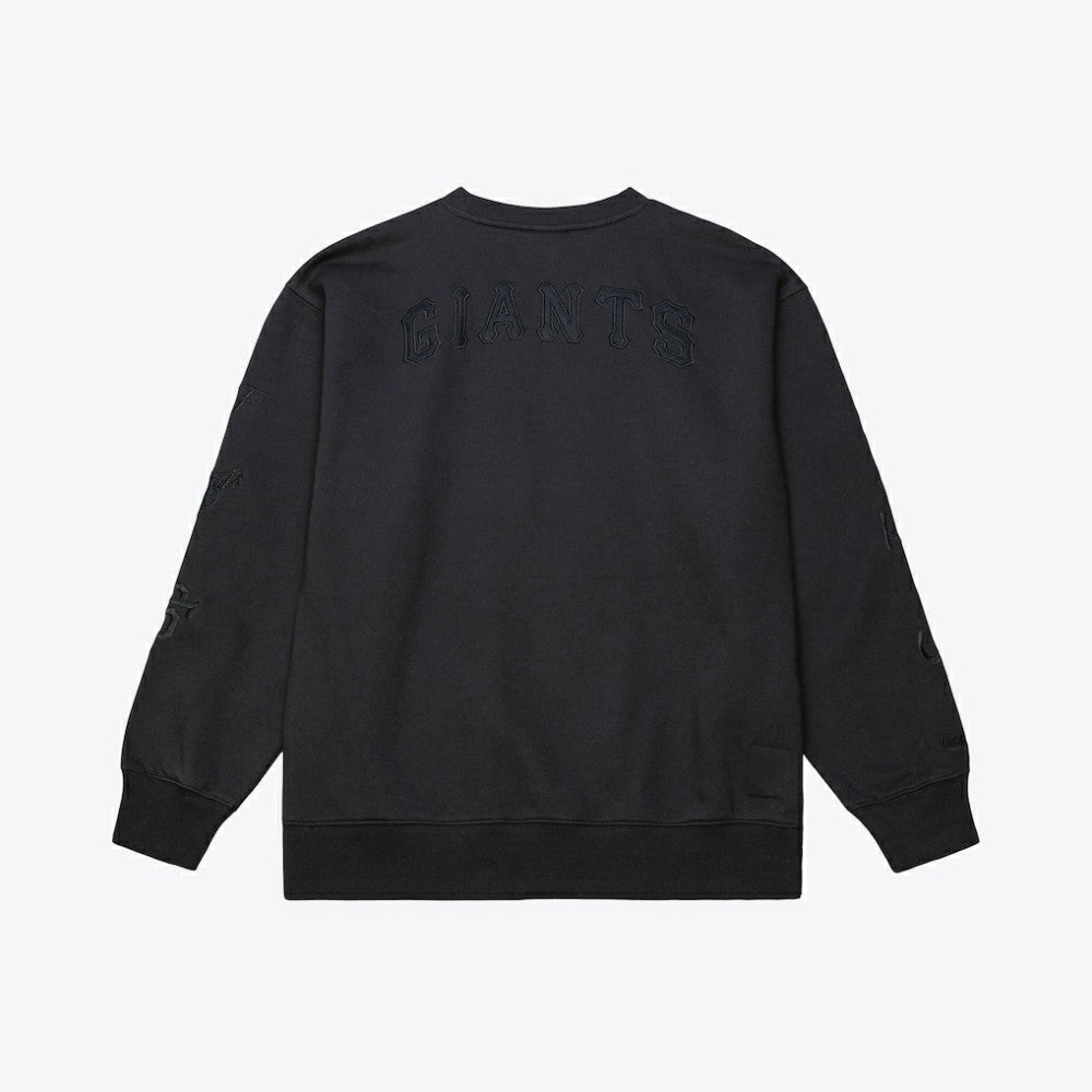 San Francisco Giants Mitchell & Ness Phantom Fleece Crewneck Sweatshirt - MLB