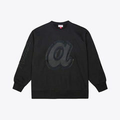 Atlanta Braves Mitchell & Ness Phantom Fleece Crewneck Sweatshirt - MLB