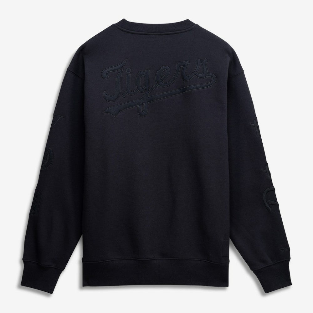 Detroit Tigers Mitchell & Ness Phantom Fleece Crewneck Sweatshirt - MLB