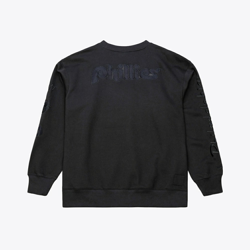 Philadelphia Phillies Mitchell & Ness Phantom Fleece Crewneck Sweatshirt - MLB