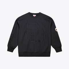 San Diego Padres Mitchell & Ness Phantom Fleece Crewneck Sweatshirt - MLB
