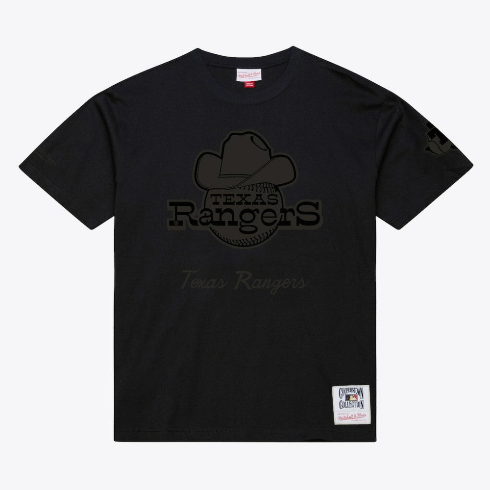 Texas Rangers Mitchell & Ness Cooperstown Collection Phantom T-Shirt - MLB