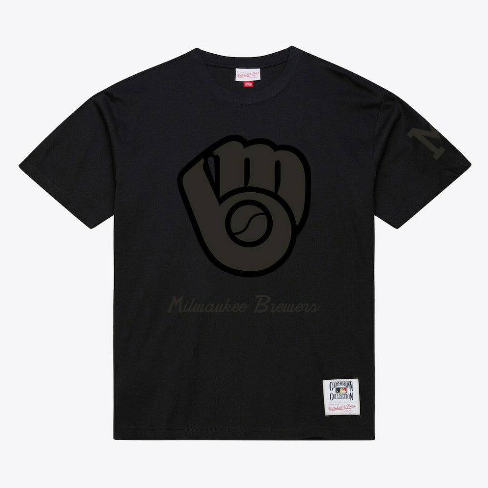 Milwaukee Brewers Mitchell & Ness Cooperstown Collection Phantom T-Shirt - MLB