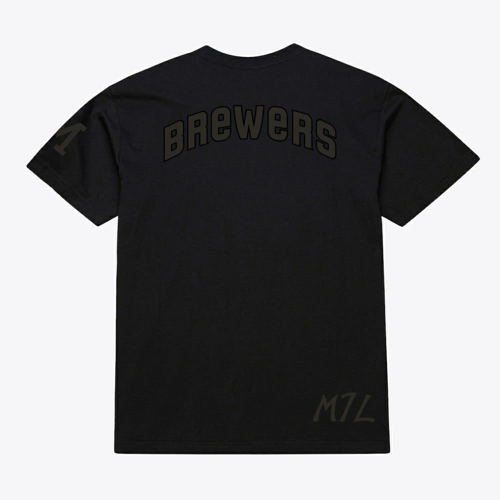 Milwaukee Brewers Mitchell & Ness Cooperstown Collection Phantom T-Shirt - MLB
