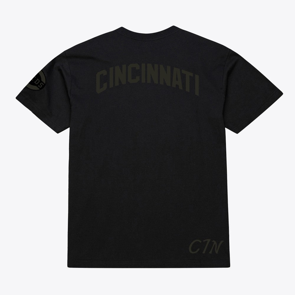 Cincinnati Reds Mitchell & Ness Cooperstown Collection Phantom T-Shirt - MLB