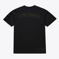 Cincinnati Reds Mitchell & Ness Cooperstown Collection Phantom T-Shirt - MLB