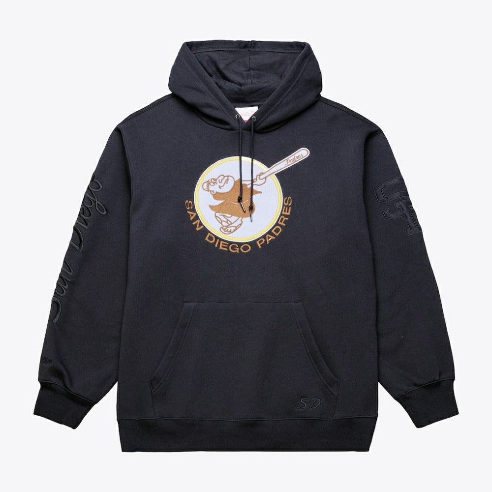 San Diego Padres Mitchell & Ness Phantom Fleece Hoodie - MLB