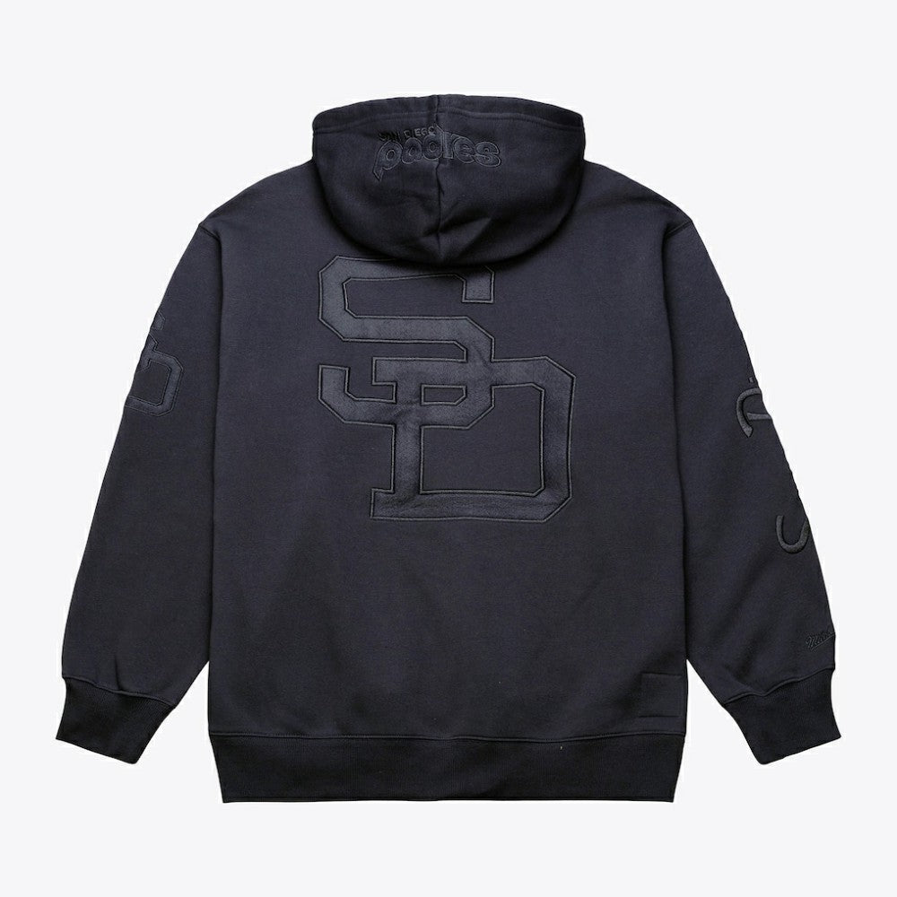 San Diego Padres Mitchell & Ness Phantom Fleece Hoodie - MLB