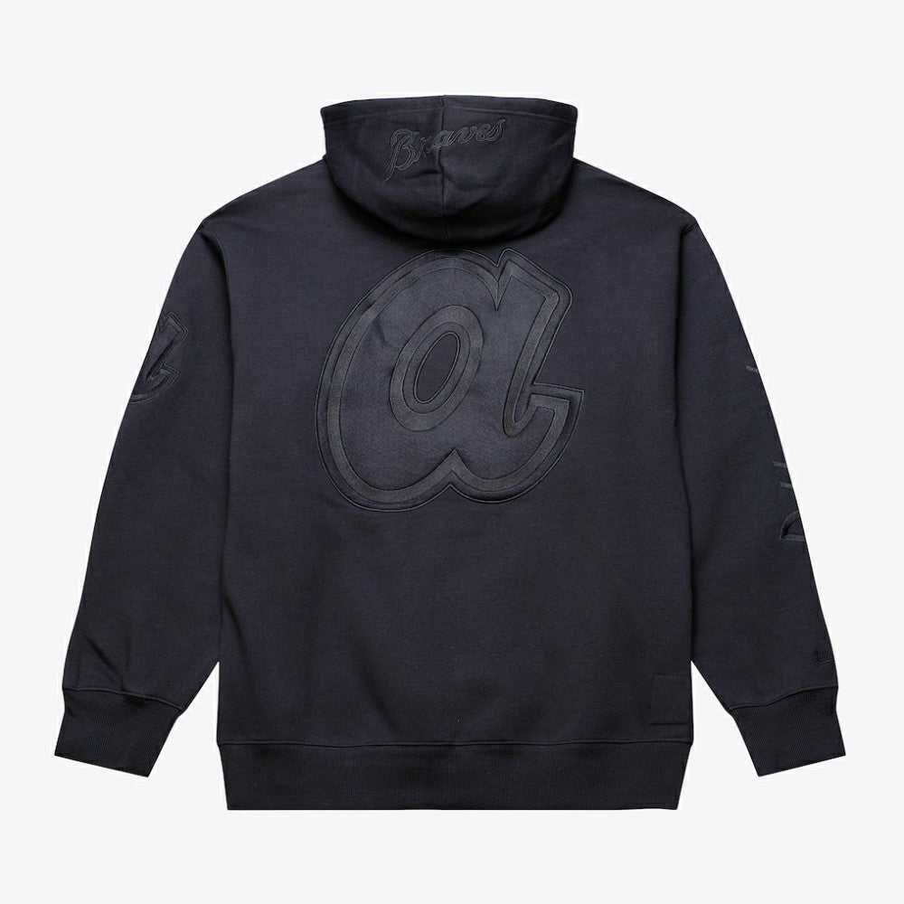 Atlanta Braves Mitchell & Ness Phantom Fleece Hoodie - MLB